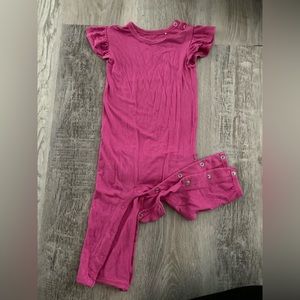 Posh Peanut Short Sleeve Romper